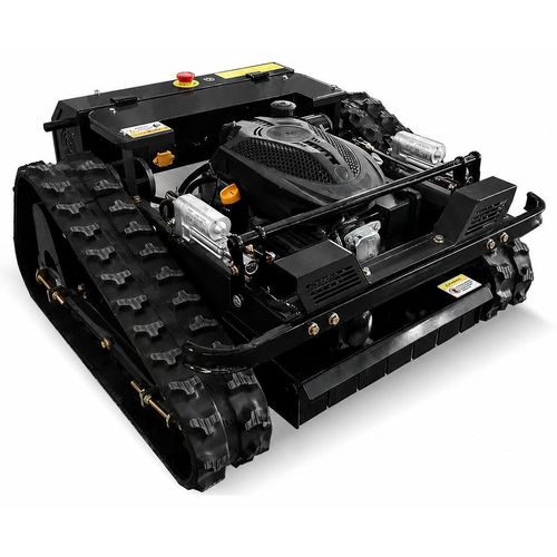 Ferngesteuerter Motor-Rasenmäher CW-500 Schwarz Böschungsmäher