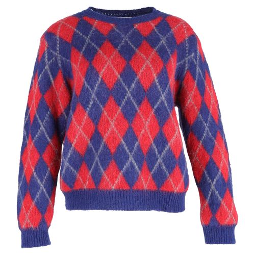 Sandro Jona Argyle trui in veelkleurige acryl