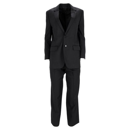 Celine blazer en broek in zwarte wol