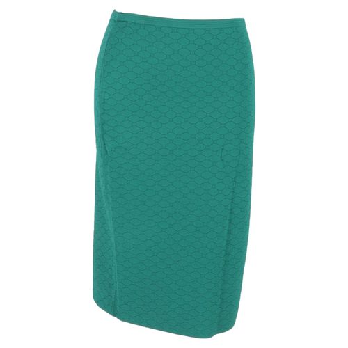 Diane Von Furstenberg midi-rok met patroon in groene wol