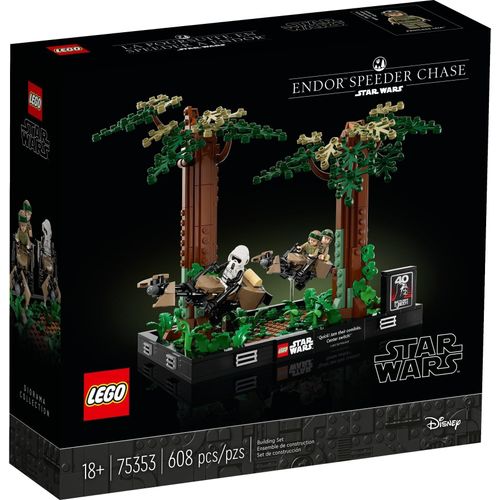 LEGO® Star Wars™ 75353 Verfolgungsjagd auf Endor™ – Diorama