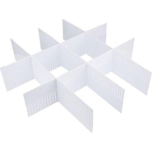 Famanu Lade-Organizer Einfach zu verwenden und verstellbar - Neu - Küche - 50 x 11 cm - Set von 5
