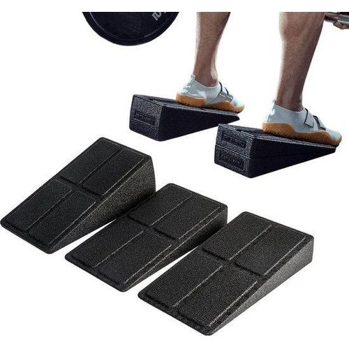 Famanu Squat Plattform - Verstellbare Antislip Haltungsplatten