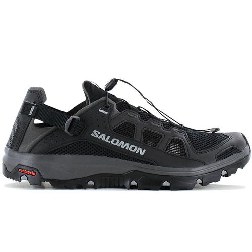 Salomon Techamphibian 5 - Herren Amphibienschuhe Outdoor Schuhe Schwarz 471151 , EU 44 2/3 UK 10