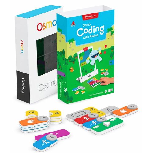 Osmo - Coding Family Bundle für iPad & Fire-Tablet - 3 Lernspiele - 5-10+ Jahre - spielend Programmieren lernen - Coding Jam, Coding Awbie, Coding Duo - (ohne Osmo Basis) - ins Deutsche übersetzt