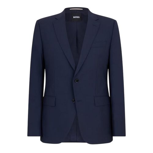 Boss Heren Colbert met Revers (Blauw)
