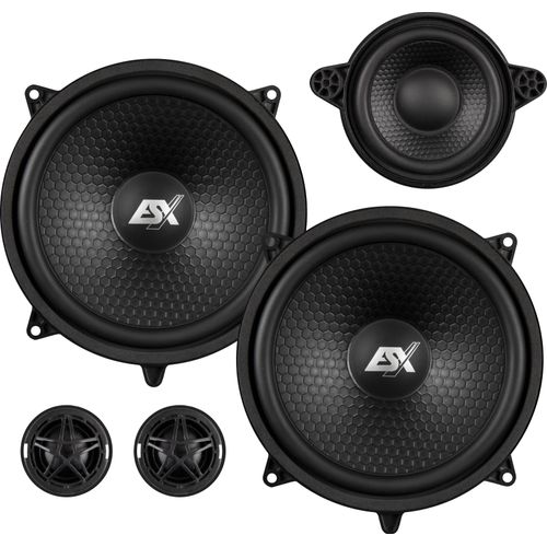 ESX QXS6.3C, 180 W, 90 W, 3 Ohm, 50 - 24000 Hz, Neodym, 16 cm