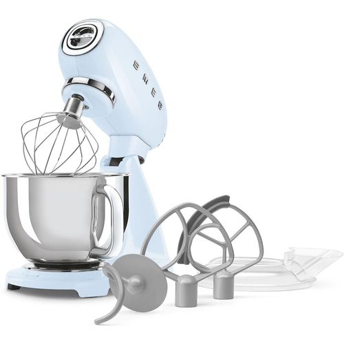SMEG Küchenmaschine "SMF05", blau (pastellblau), B:40,5cm H:37,8cm T:22,1cm, Küchenmaschinen, Küchenmaschine