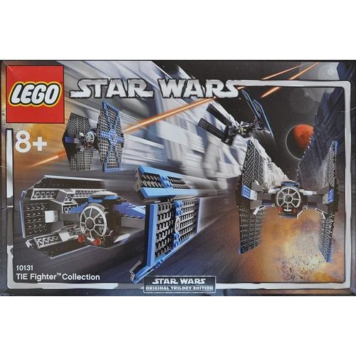 LEGO 10131 TIE Fighter Collection LEGO Anzahl Anleitungen: 1, Anzahl Minifiguren: 4, Thema: LEGO Star Wars, Veröffentlicht in: 2004, Gewicht: 1.703 KG, Altersberatung: 8+, Zahl: 10131-1, UPC: 673419034869, Verpackungsmaße (lxbxh): 57.7 x 38.3 x 9.1 cm, Anzahl Teile: 669, EAN: 5702014369344
