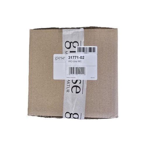 GIESE 31771-02 Glas-Feuchtpapierspender GIESE WC-UNO # 31771 verchr.