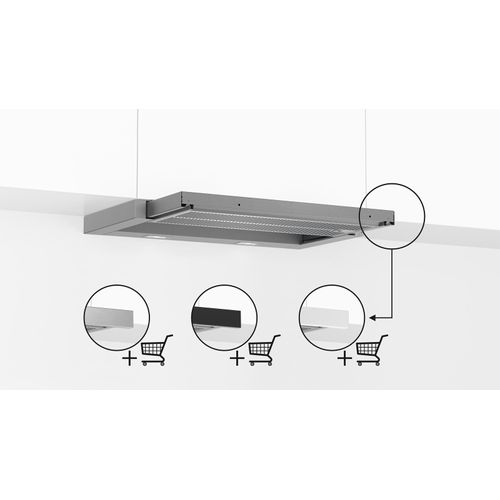 Bosch Serie 4 DFR067A52, 399 m³/h, Abluft/Umluft, B, A, B, 53 dB