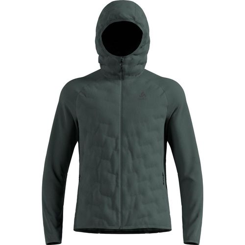 Zeroweight Insulator Hybrid Mid Layer mit Kapuze und Reissverschluss, Herren - Odlo, Farbe:10877 urban chic, Größe:XL