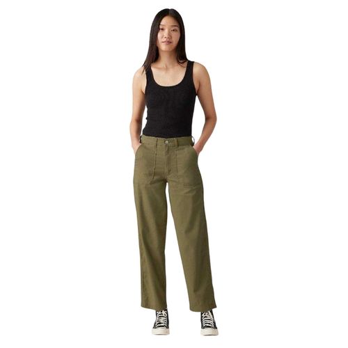 Levis Praktische broek met zakken voor dames (Olijfnacht)