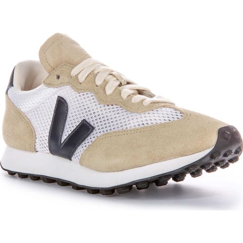 Veja Rio Branco California Logo Damen Wildleder Sneaker in Weiß Beige – 5 Großbritannien - 38 EU - 7 US / Weiß Beige