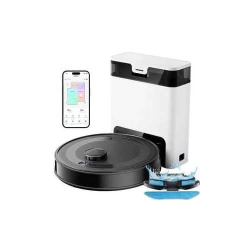 Lefant M2 PRO Staubsauger Roboter, Nass & Trocken Saugrobot 6000 Pa/LiDaR/140Min mit APP