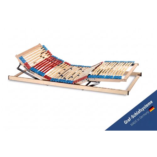 LEO BALANCE Elektrischer 7-Zonen Lattenrost 140 x 200 cm 4-Facher Schulterabsenkung Montiert