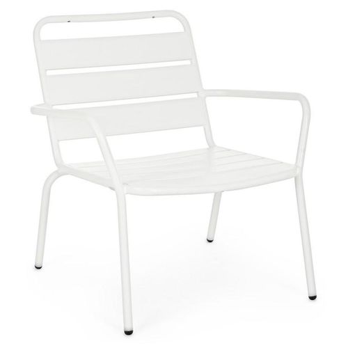 2er Set Sessel Marlyn 65 x 74 x 71 cm Stahl Weiß