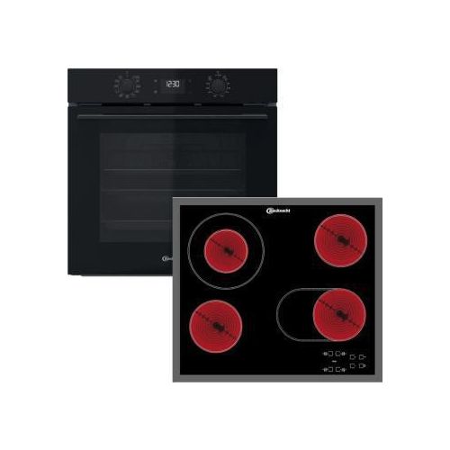 Bauknecht BAKO HYDRO RAD Backofen/ Kochfeld-Set- BBA385HU0K & CTAR 7642 IN - inkl.