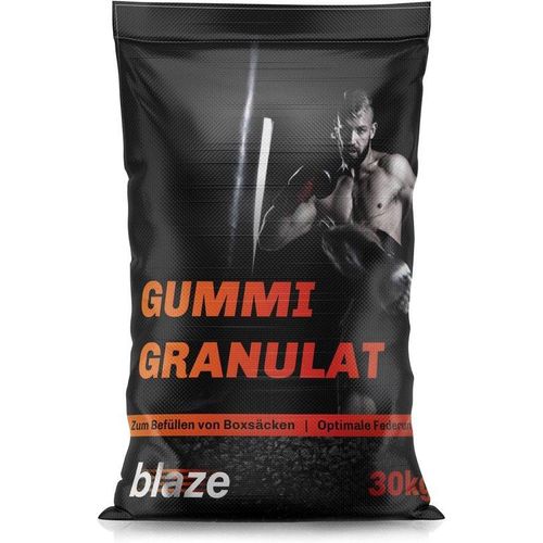 Famanu Gummigranulat 30 kg für Boxsäcke und Boxzubehör - Schwarz