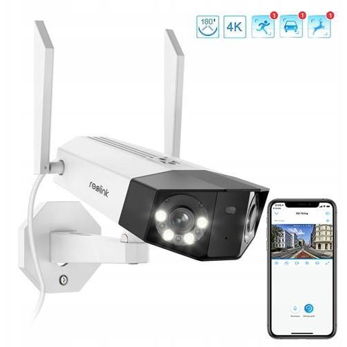 Reolink Duo2 8MP 4K WiFi 180°-Kamera mit Nachtalarm und Bewegungserkennung
