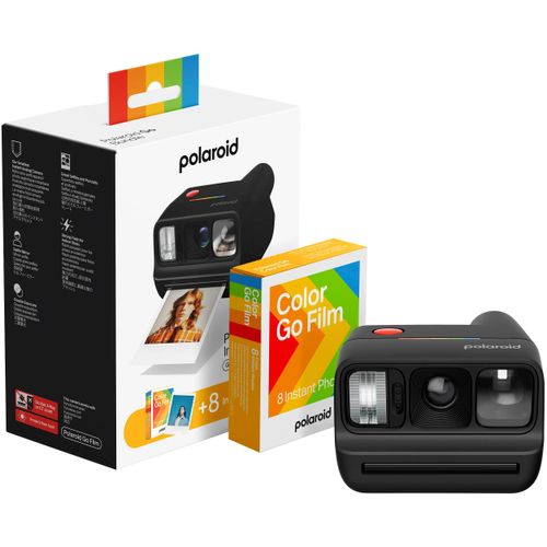 POLAROID Sofortbildkamera "Everything Box Polaroid Go Gen3", schwarz, B:10,65cm H:8,38cm T:6,46cm, Fotokameras