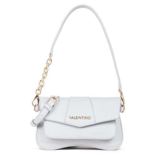 Valentino Bags Unika Überschlagtasche Perla weiß 15 x 25 x 7