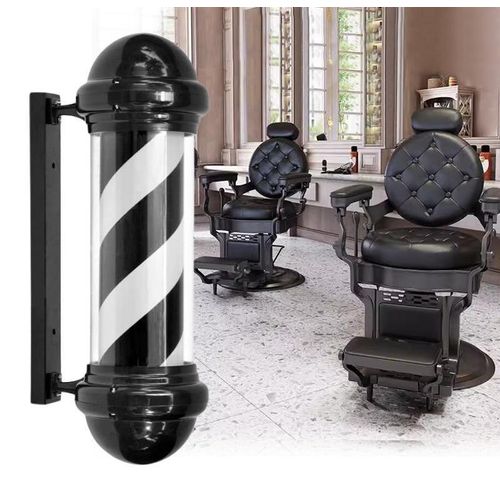 Deckenstütze LED Lampe Friseursalon Friseur Zeichen Werbung Salon 124.5cm