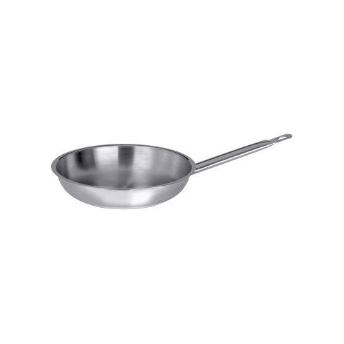 1x Bratpfanne 40cm aus Edelstahl Pfanne, Grillpfanne