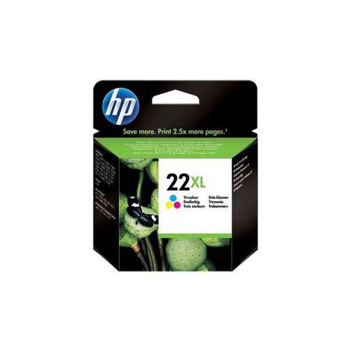 HP 22XL, cyan, magenta, Gelb, 5 - 95%, 5 - 95 °C, HP Deskjet F370, F375, F380, F390, Deskjet 3920, 3940, Deskjet D1360, D1460, D1470, D1560, Deskjet D, 15 - 35 °C, 5 - 95%