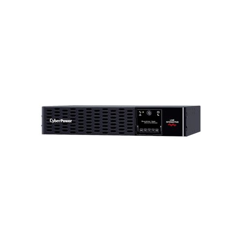 CyberPower PR750ERT2U Line-Interactive USV USV 750VA/750W Tower/Rack 2U, Sinuswelle, PFC-kompatibel, AVR, BMS Battery Management, GreenPower, LCD, USB, Expansion Port für opt. Netzwerkkomunikation, inkl. 19" Railkit, Line-Interaktiv, 0,75 kVA, 750 W, Reiner Sinus, 159 V, 288 V