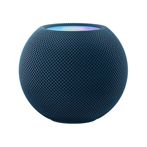 Apple HomePod mini, Apple Siri, Rund, Blau, Voller Bereich, Berührung, Apple Music, Einschalten