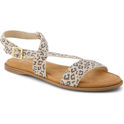 TOMS Mar Leren Dames Havermout Sandalen