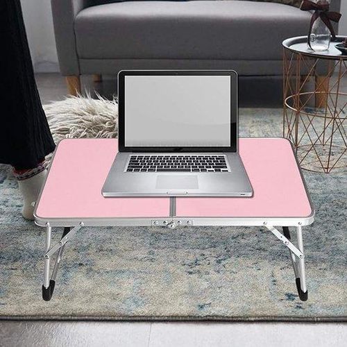 Famanu Laptop-Tisch für Bett - platzsparendes Design, 42,2D x 62B x 27,2H cm