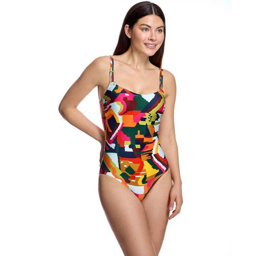 Dames Badpak Rechte Halslijn Badpak W260181