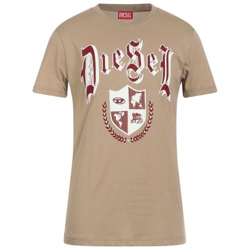 Diesel Middeleeuws Design Dune Beige T-shirt