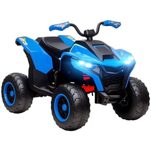 AIYAPLAY Elektro Quad für Kinder 12V Elektro Kinderquad mit 2 Motor 3-6km/h Blau
