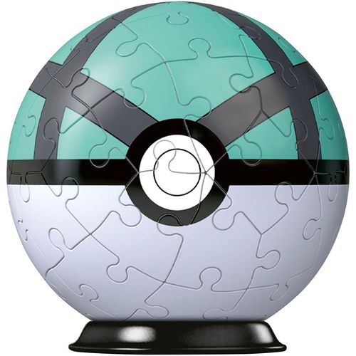 3D-Puzzle RAVENSBURGER "Puzzle-Ball Pokémon Netzball", bunt, Puzzles, KinderØ:7,5cm, Kunststoff, Made in Europe, Ø:7,5cm
