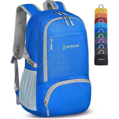Famanu Faltbarer Rucksack 30L - Leichter, wasserdichter Rucksack für Wandern, Camping und Reisen