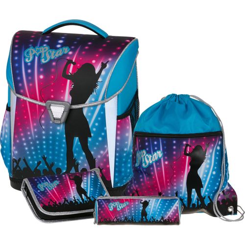 SCHNEIDERS Schulranzenset 4tlg. fuchsia