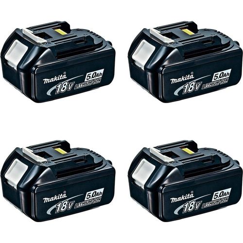 Pack mit 4 baterías MAKITA BL1850 (18V - 5,0 Ah)
