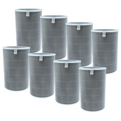 vhbw 8x H12 Filter Ersatz für Xiaomi M17-FLP-GL für Luftreiniger - Ersatz-Filter