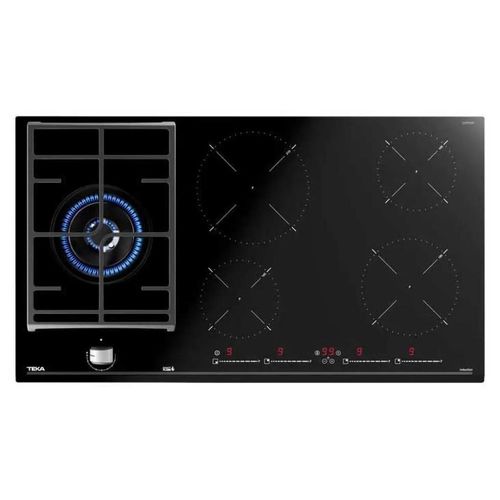 Teka Jzc 95314 Abc 60 Cm Kombi-kochfeld Schwarz Schwarz One Size