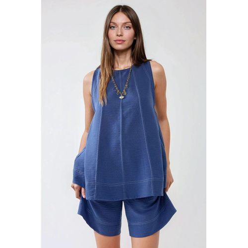 Stiksel Detail Relax Fit Co-ord Set