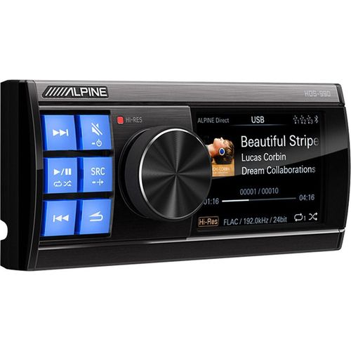Alpine Status HDS-990 | Hi-Res Audio Media Player
