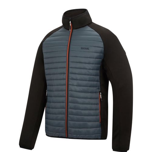Regatta Steppjacke Clumber Hybrid, Größe:XL, Farbe:Dark Storm