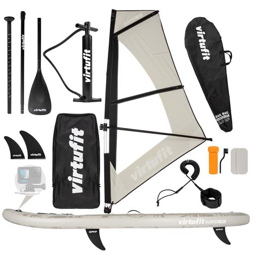 VirtuFit Surfer 305 SUP & Windsurf Board Sand Beige