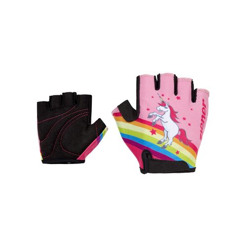 Fahrradhandschuhe ZIENER "CLOSI-Z JUNIOR", Kinder, Gr. M, lila, Materialmix, Handschuhe