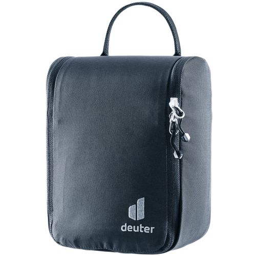 Kulturbeutel DEUTER "WASH CENTER I", Damen, Gr. B/H/T: 18cm x 22cm x 8cm, schwarz, Obermaterial: 100% Polyamid, unifarben, Taschen Kulturbeutel, mit großem Hauptfach