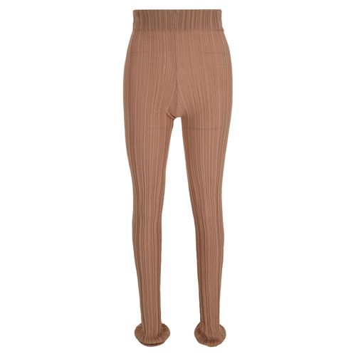 Acne Studios Keera Leggings in beige katoen