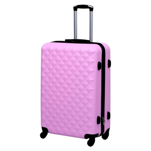 Hartschalenkoffer in Rosa aus ABS, 4,75 kg